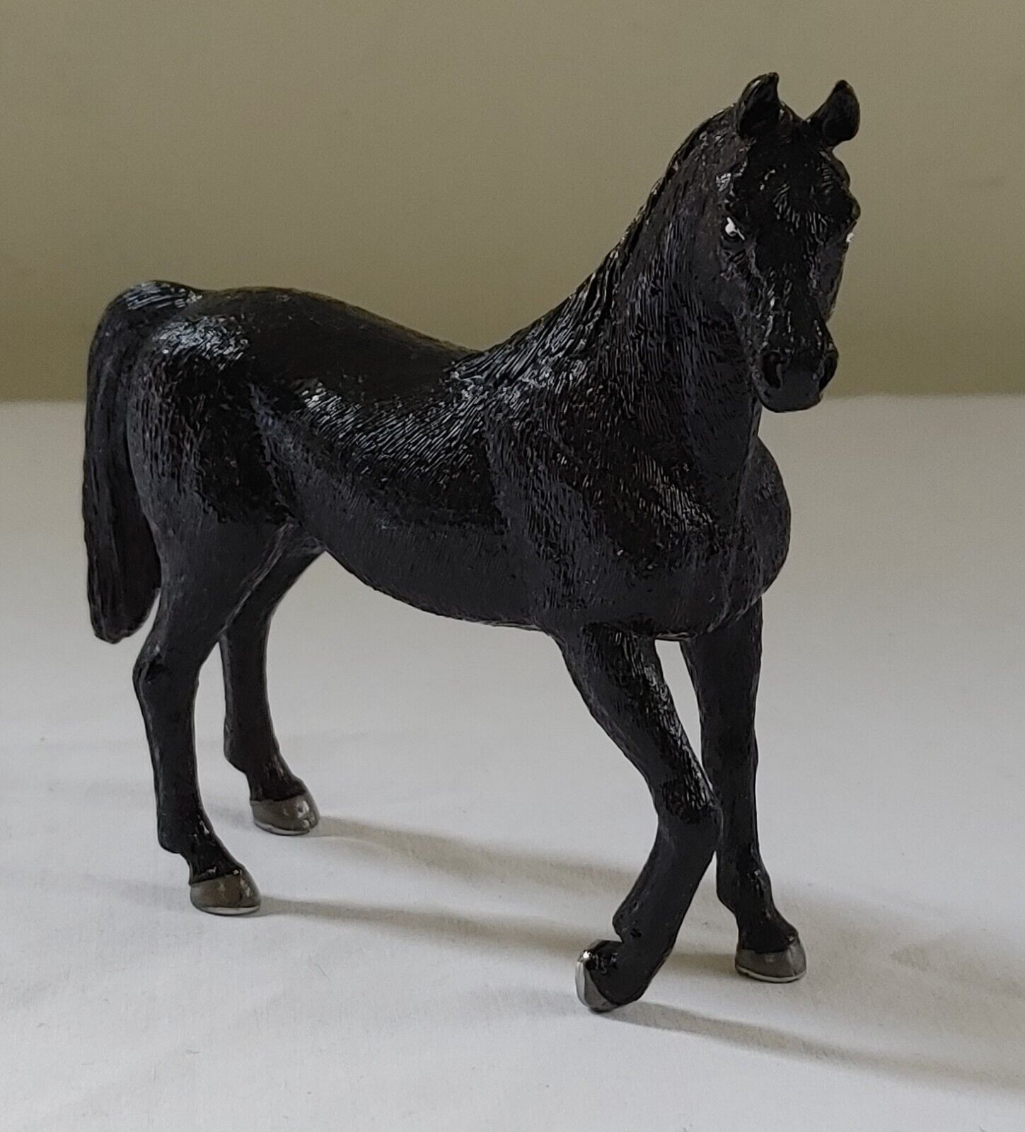 Mojo Arabian Black Stallion Horse Animal Figure Toy 5”