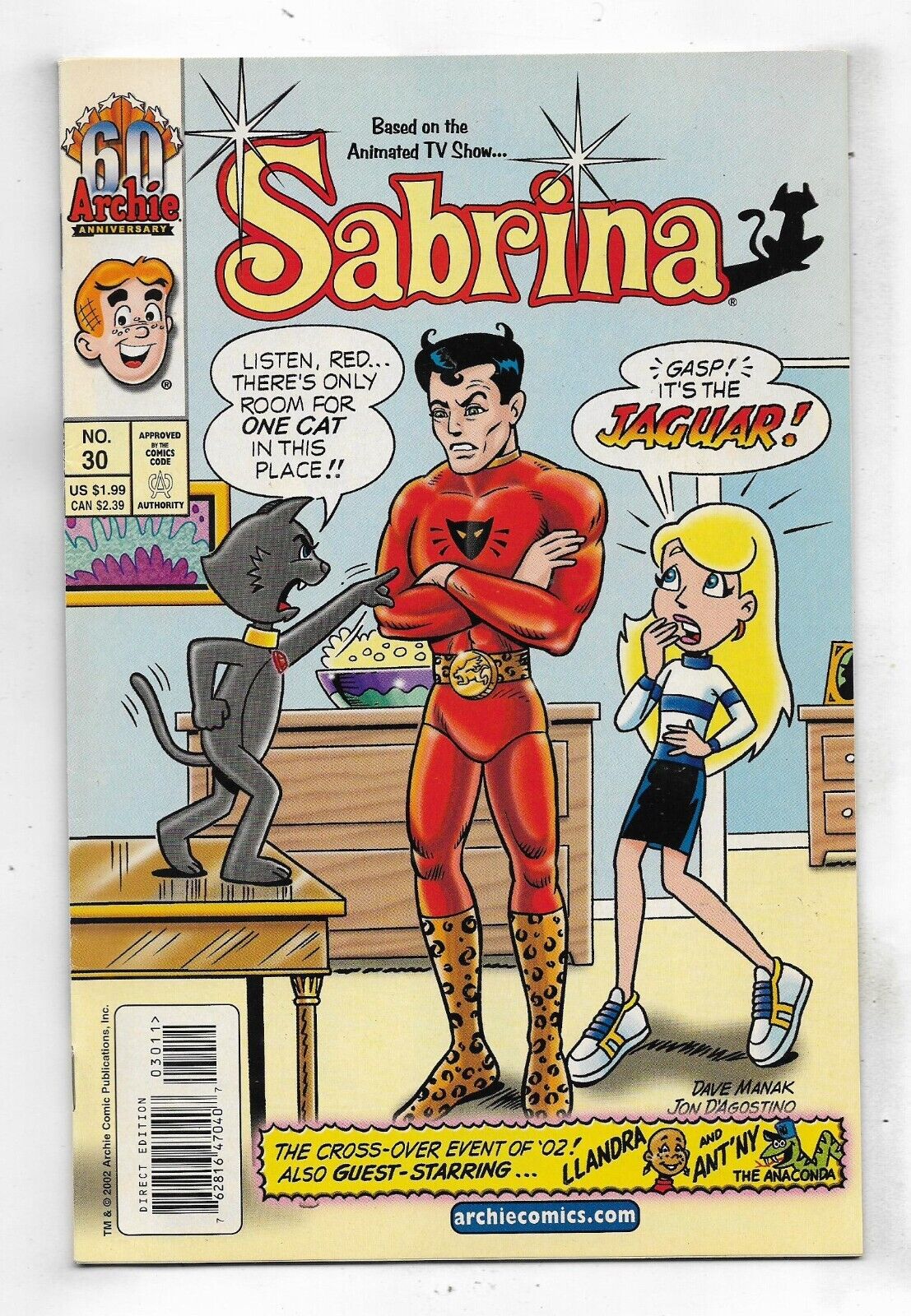 Sabrina 2002 #30 Very Fine