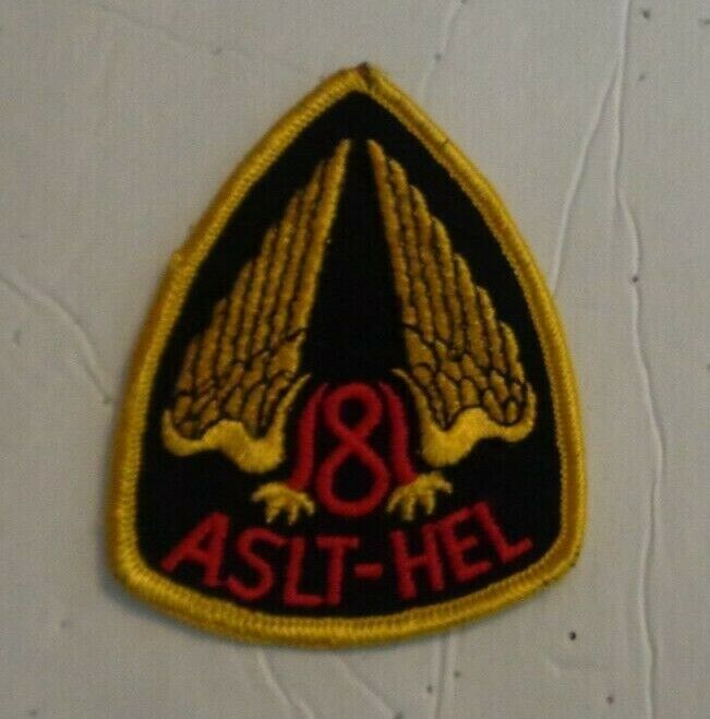 US Army PATCH, 181ST AVIATION  COMPANY , ASSAULT HELICOPTER COMPANY 