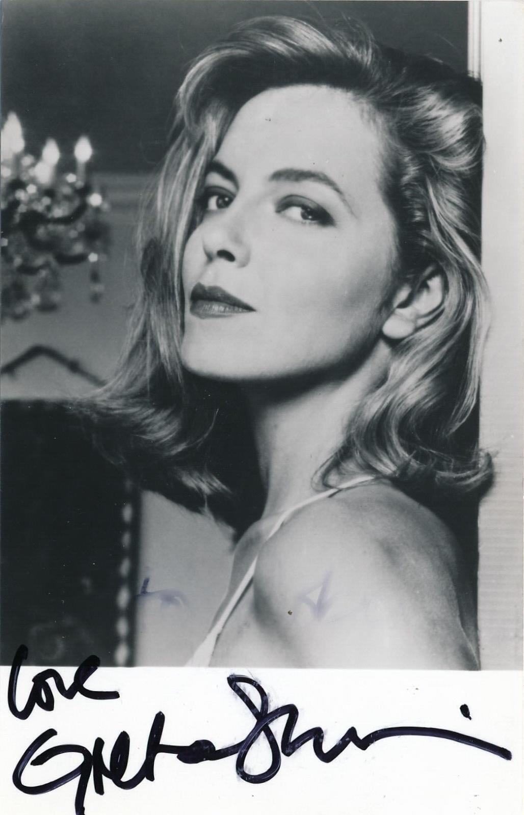 Greta Scacchi - Original Autograph Autographed X59