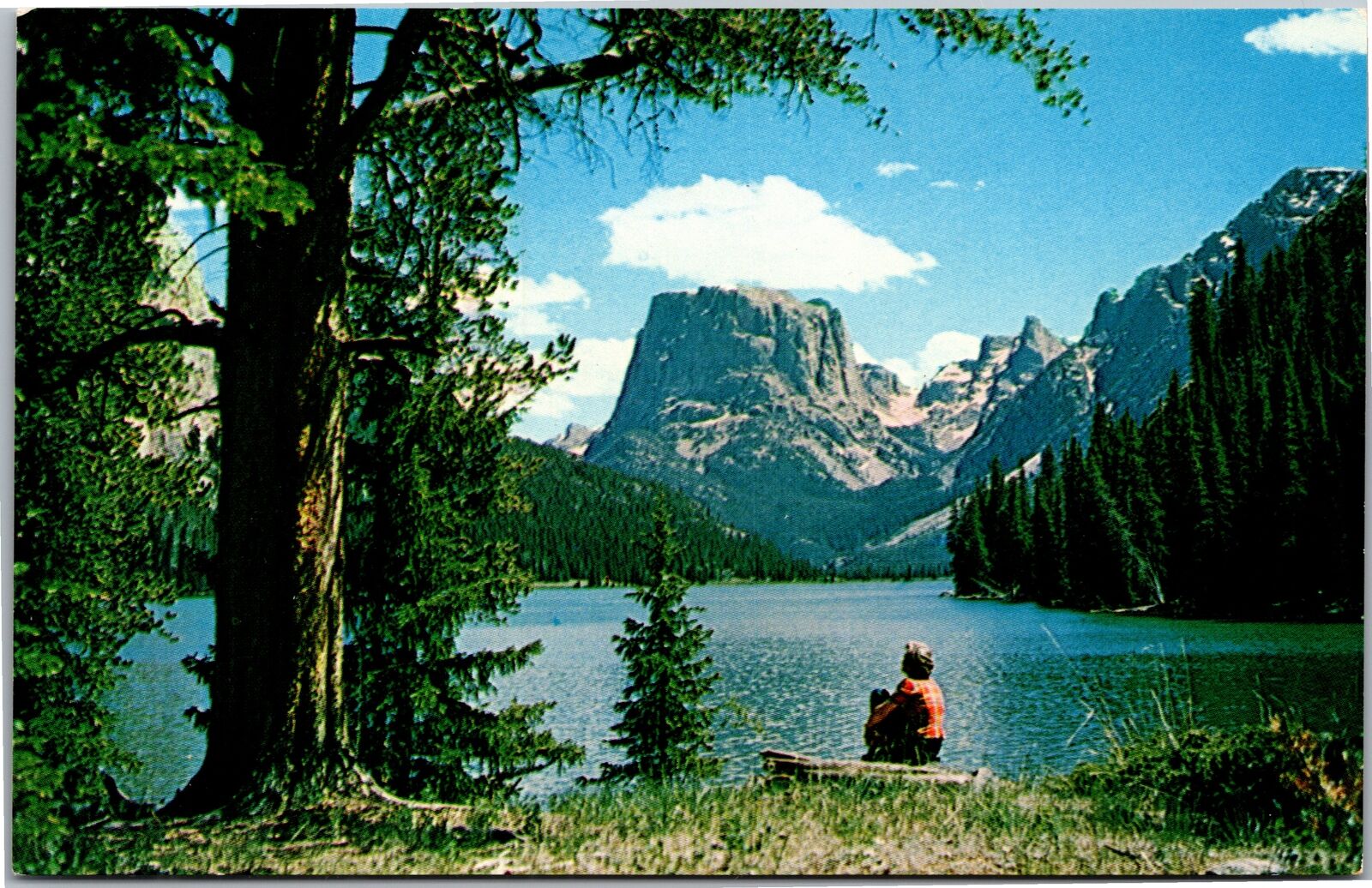 Postcard WY Upper Green River Lake