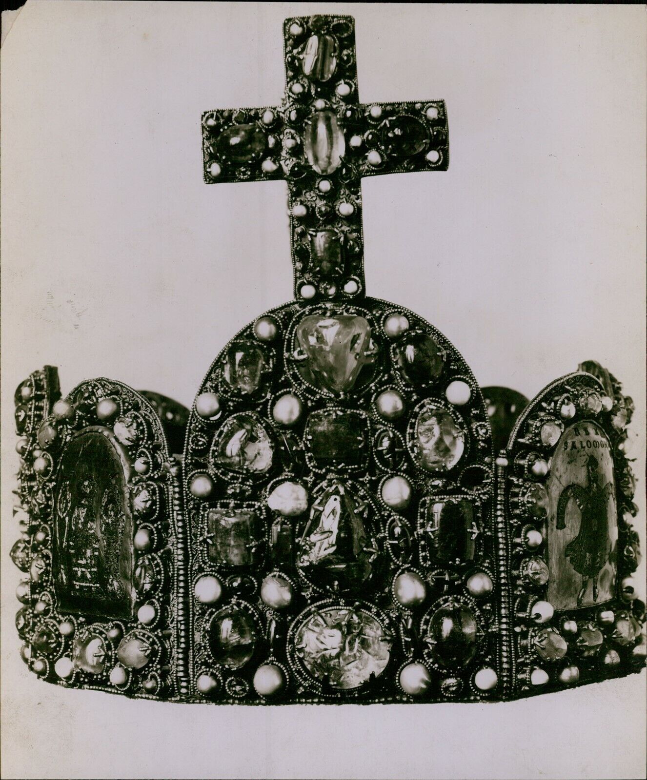 GA43 Original Photo IMPERIAL CROWN OF THE HOLY ROMAN EMPIRE Priceless Jewels