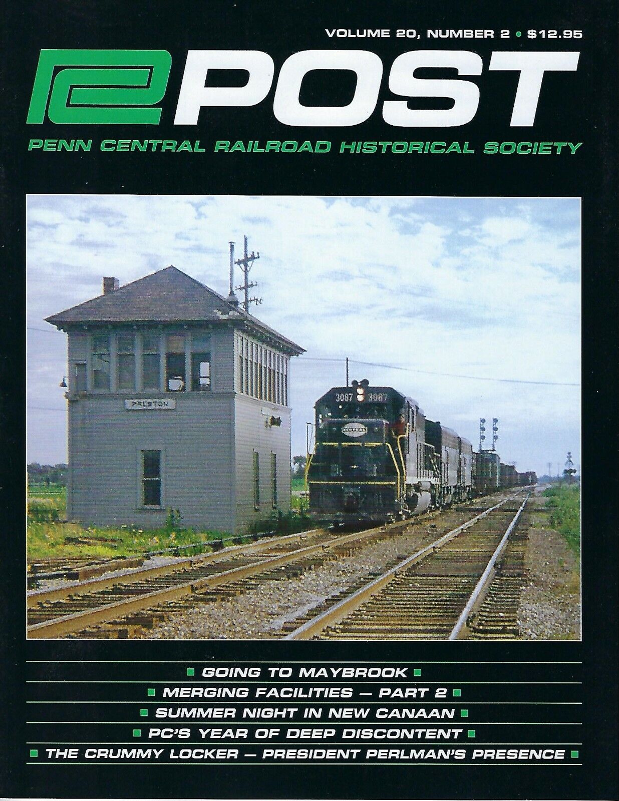 PC Post: 2nd Qtr. 2019 - PENN CENTRAL Railroad Historical Society - (BRAND NEW)