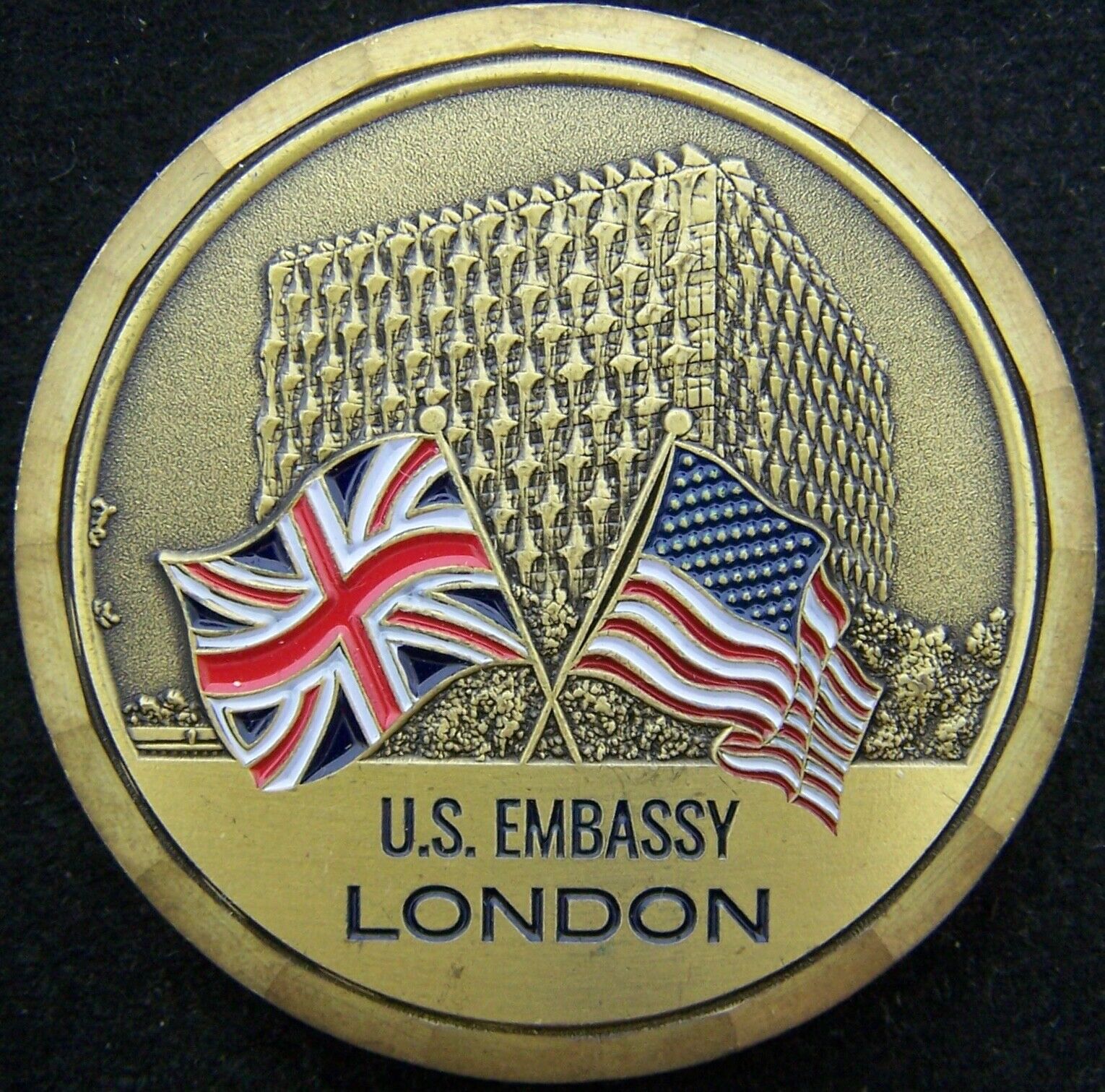 US Embassy London Challenge Coin