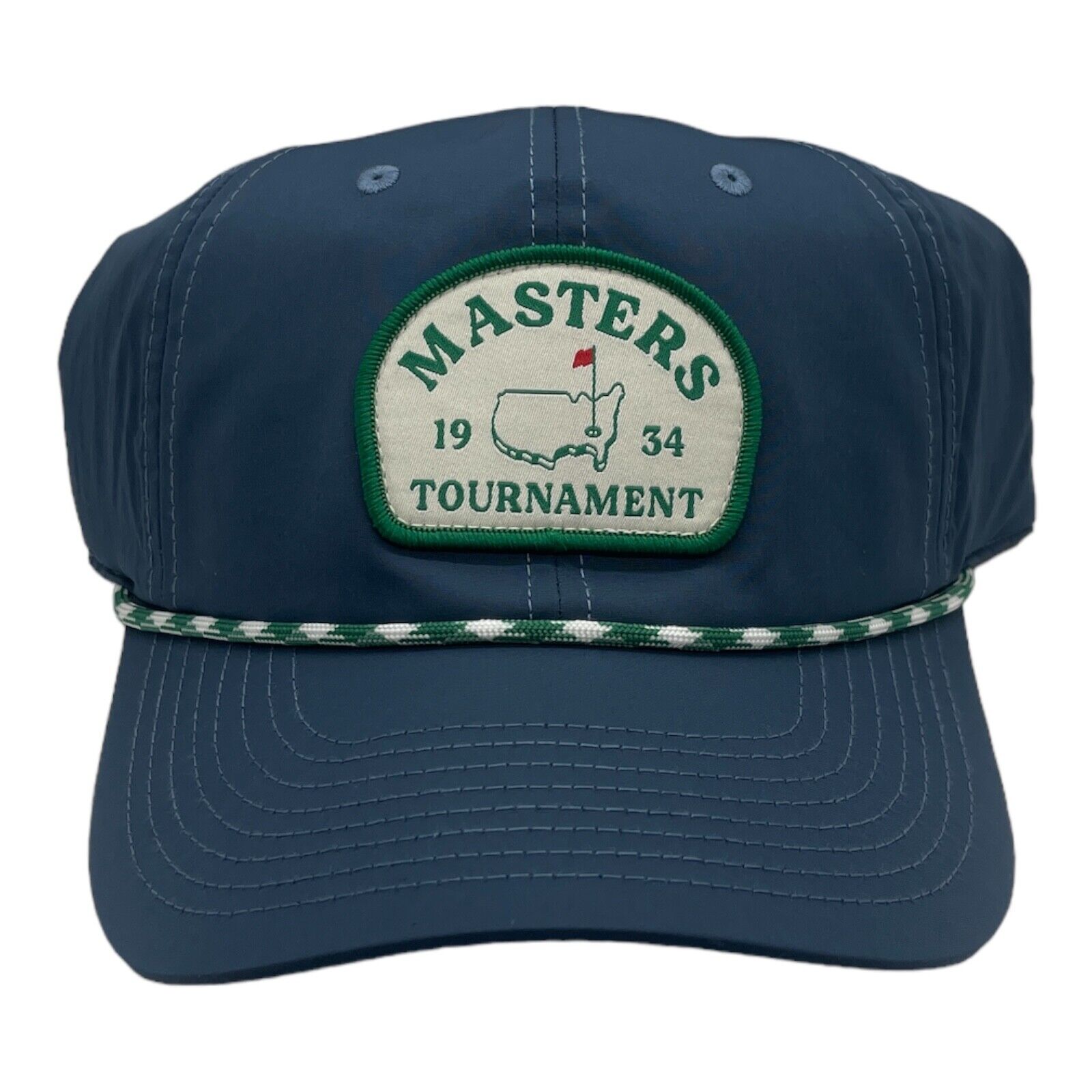 NEW 2024 Masters Tournament Slate Vintage Logo Embroidered Rope Hat Augusta