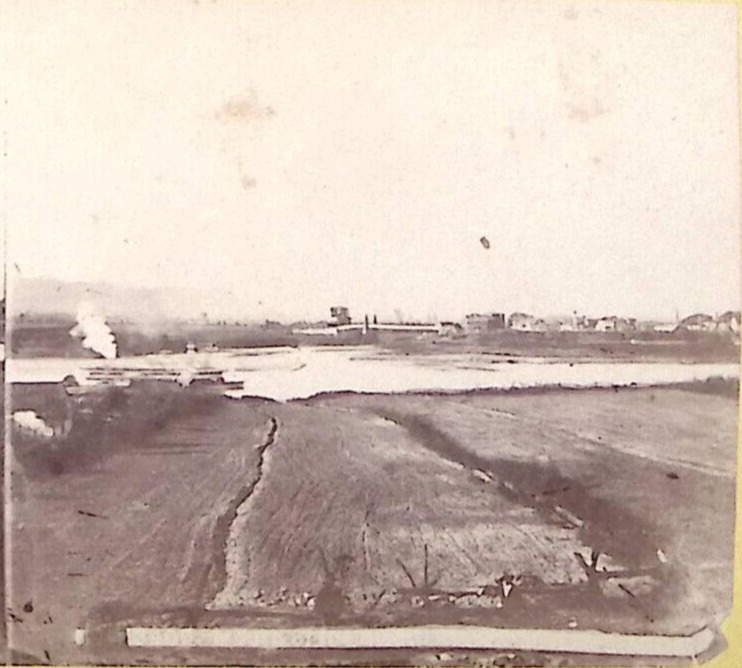 c1900 AMERICAN SCENERY STEREOVIEW 3409 MOUTH OF ???? UNKNOWN LOCATION Z5380