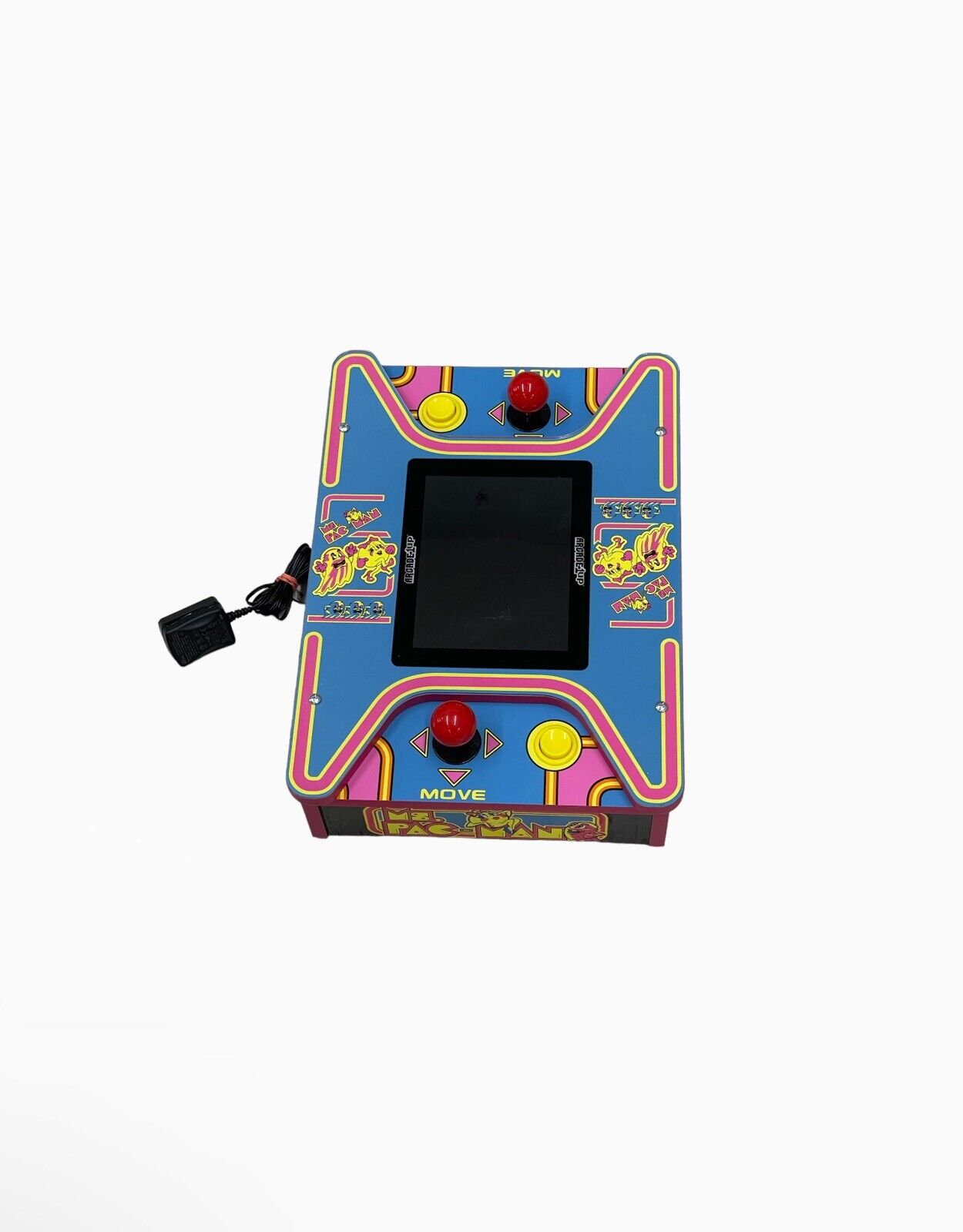 Arcade1UP Bandai Namco Ms. PAC-MAN, 6 Games in 1 Retro Video Game Player WORKS
