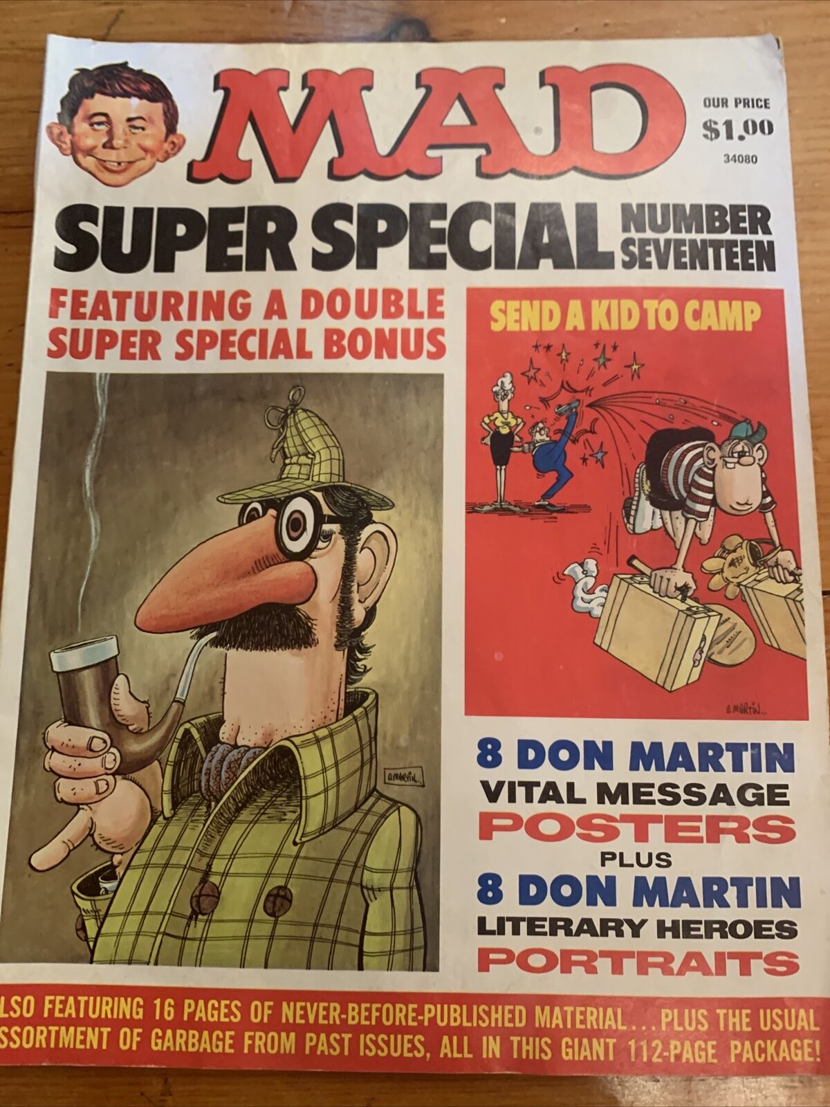 MAD SUPER SPECIAL - NO. 17, Featuring Don Martin posters & portraits