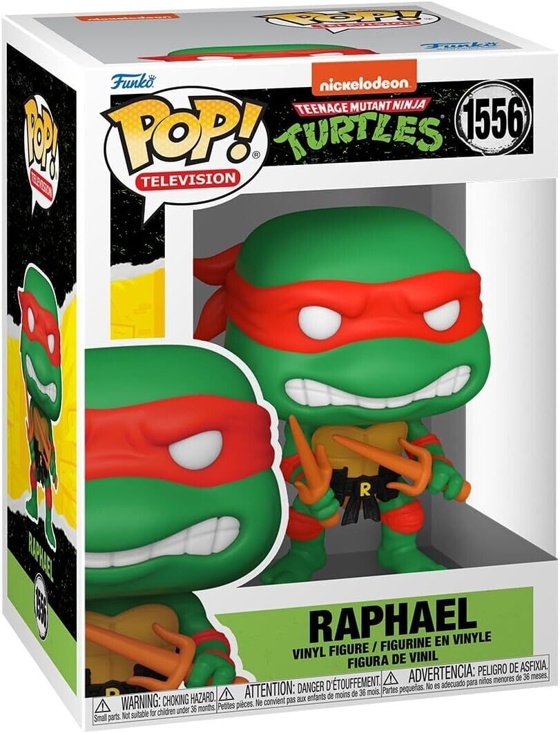 Funko Pop Teenage Mutant Ninja Turtles TMNT Classic Raphael w/ Protector