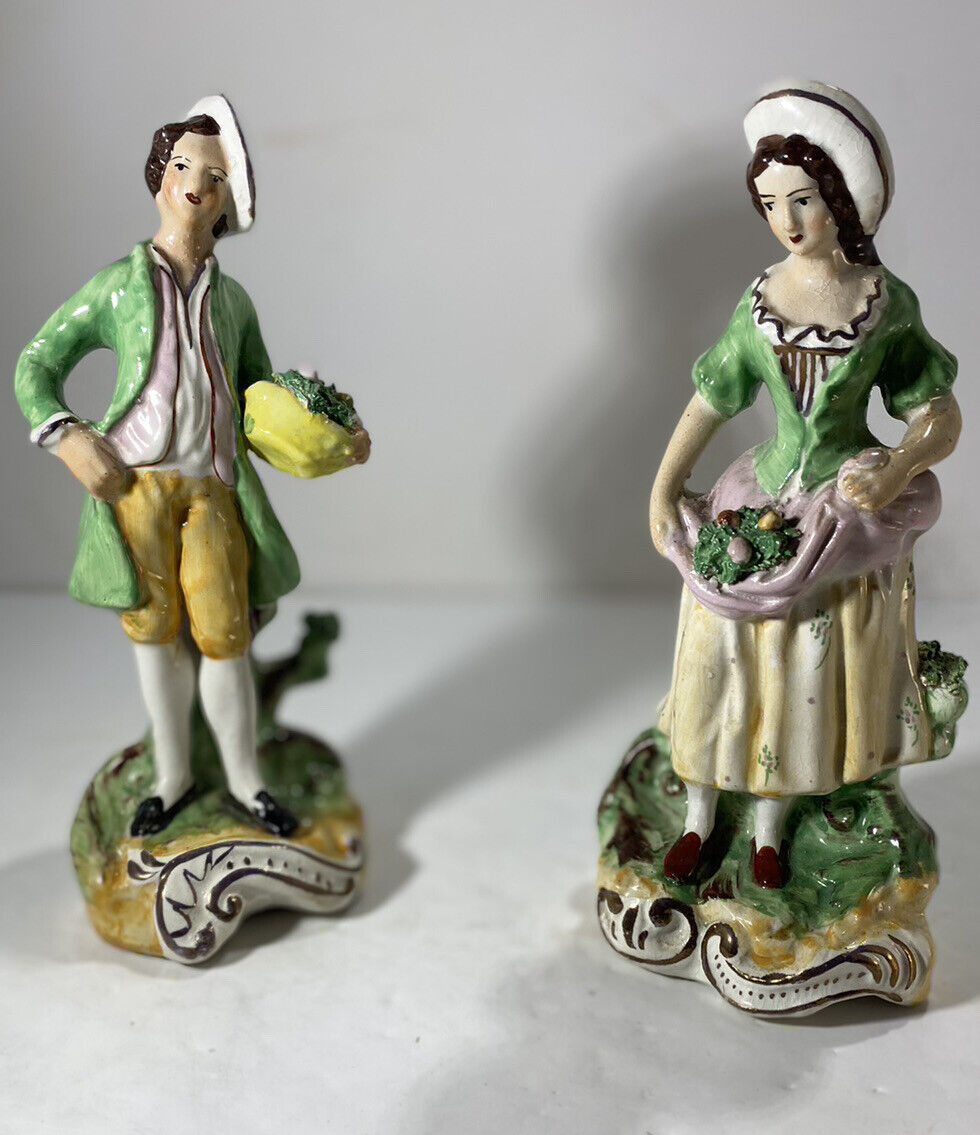 Staffordshire Figures The Fruit Gather’s By Wade England 