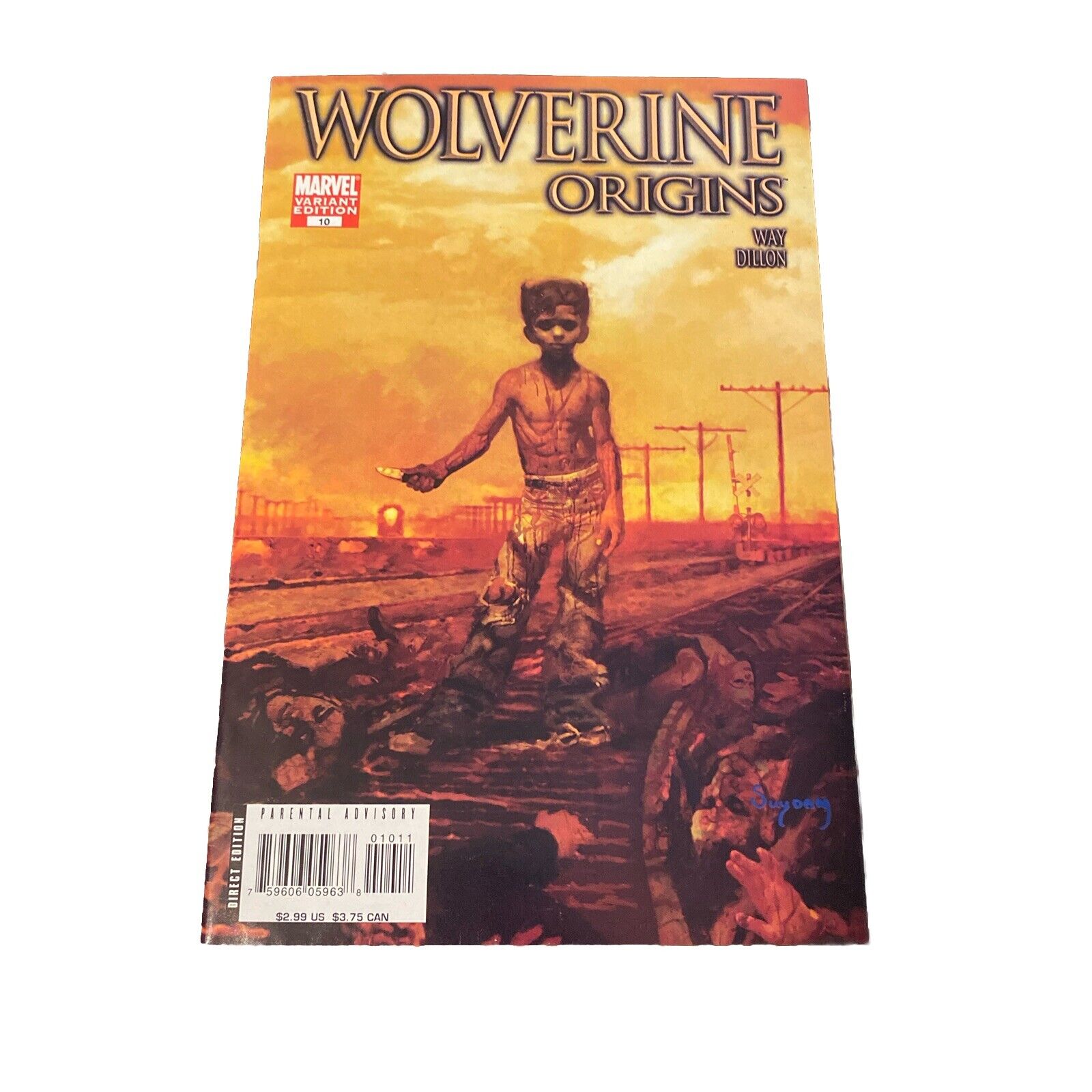 Wolverine Origins #10 Marvel (2007) 1st Appearance Of Daken - Suydam Variant