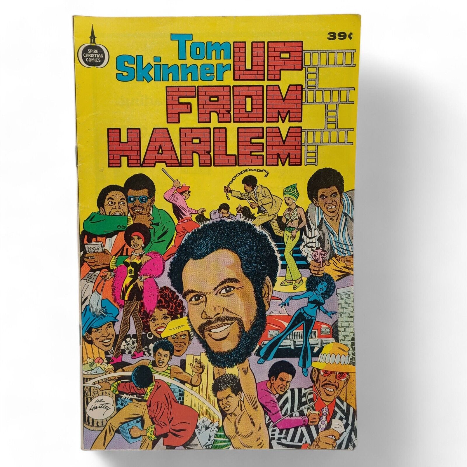 Up From Harlem Tom Skinner Vintage 1975 Christian Comic Book
