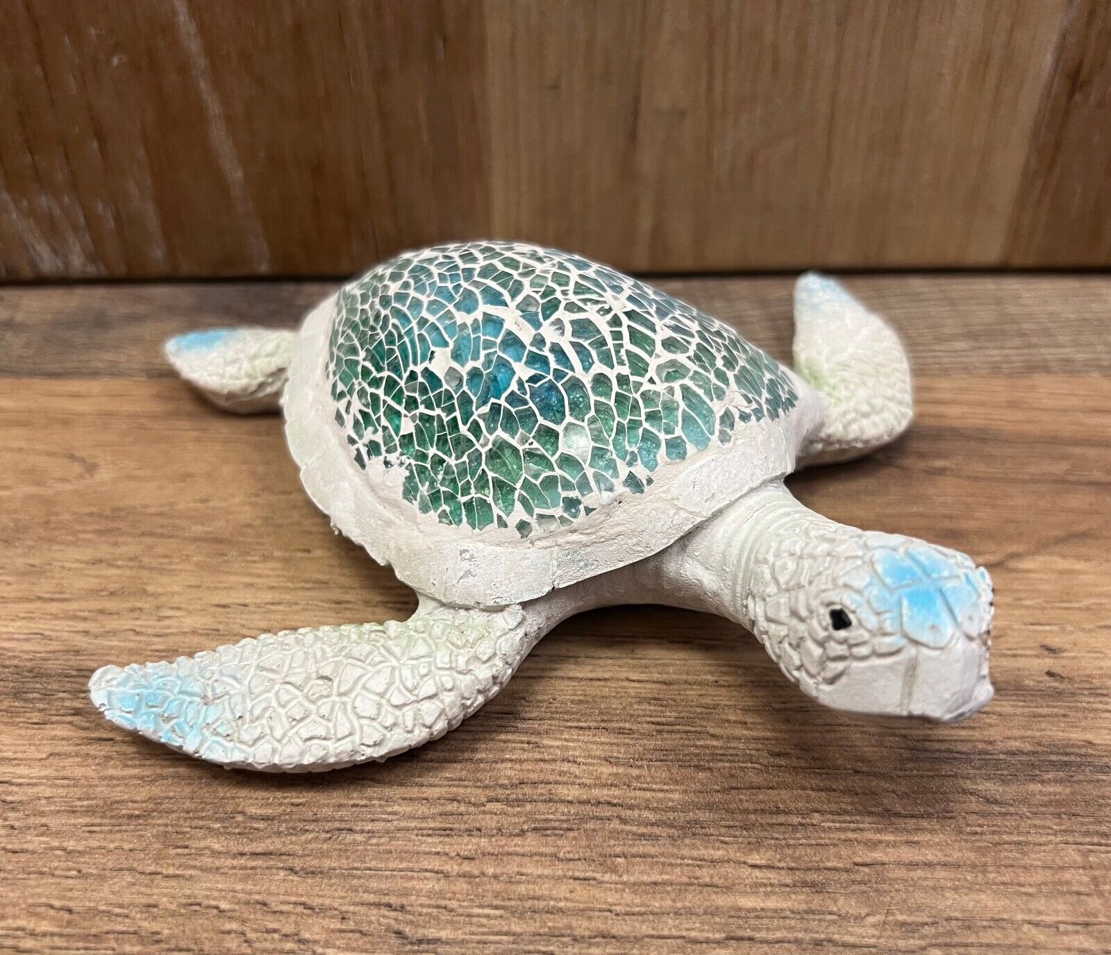 Turtle Mosaic Resin Figurine 6\