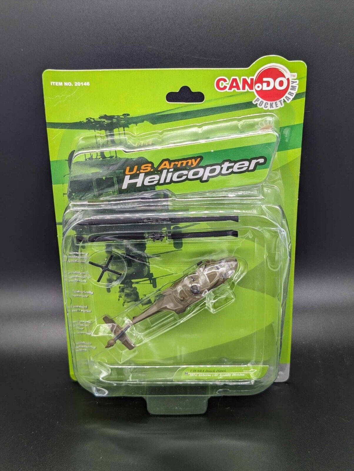 Dragon CanDO Pocket Army 1/144 US Army Helicopter UH-60A Black Hawk