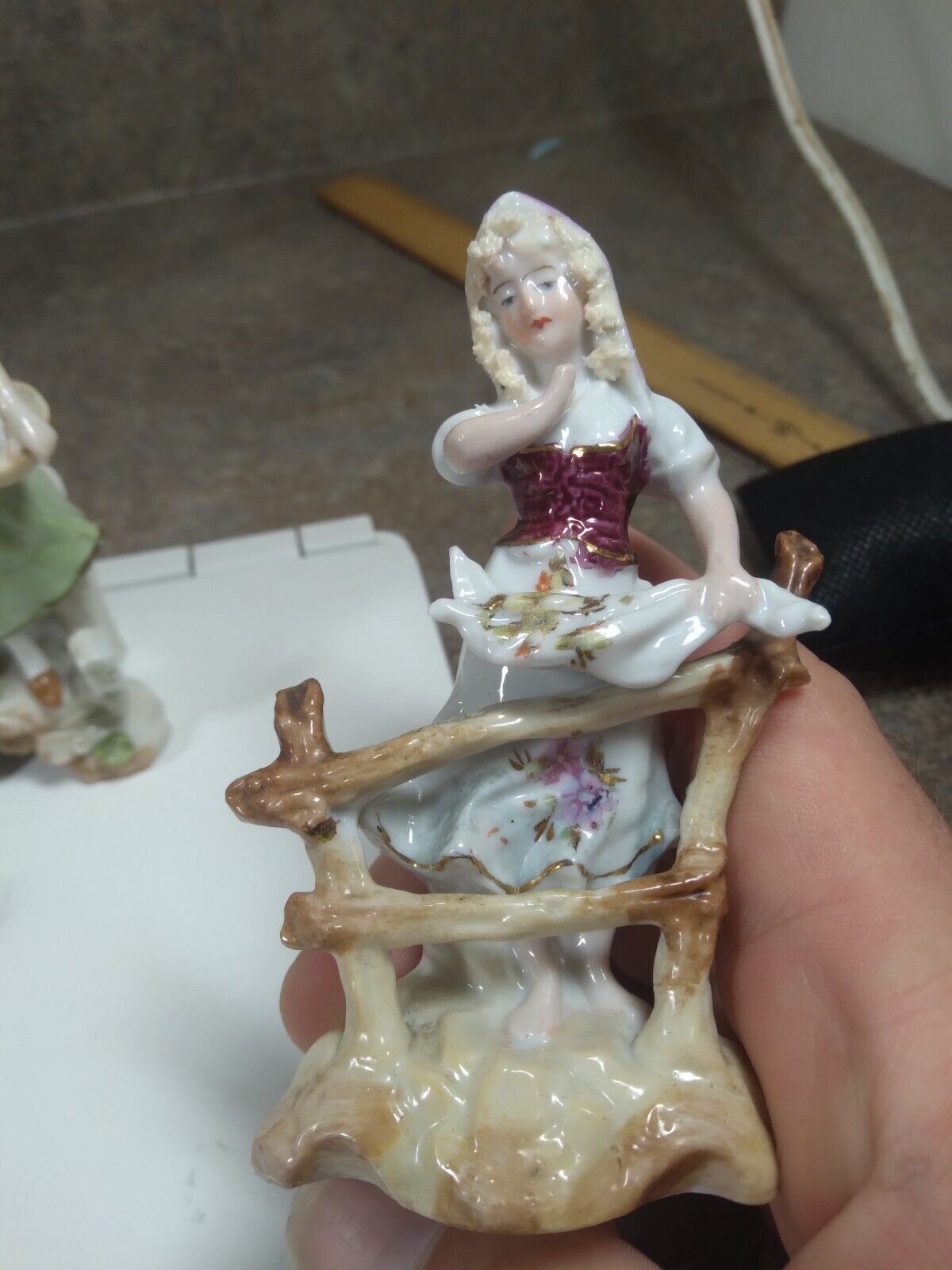 Lot of 5 Miniature Hand Painted Porcelain Figurines Grafenthal