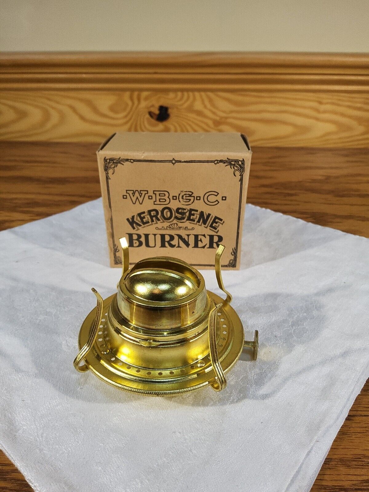 Antique NOS #2  Eldorado Stiff Deck Kerosene Oil Burner by WBGC in Original Box