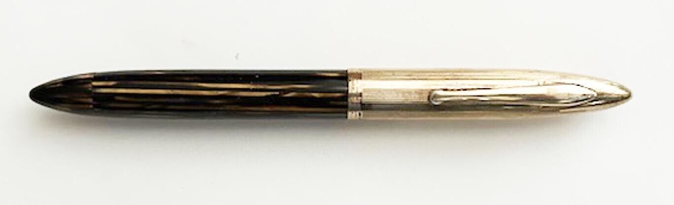 Vintage Sheaffer's White Dot Fountain Pen Gold Filled Cap 14k Triumph Nib