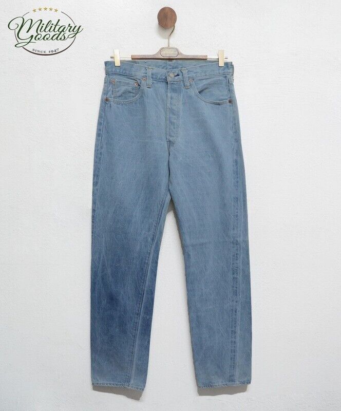 Rare Jeans Levi\'s 501 Big E Levis Redline Selvedge Selvedge Dead Stock 33x38