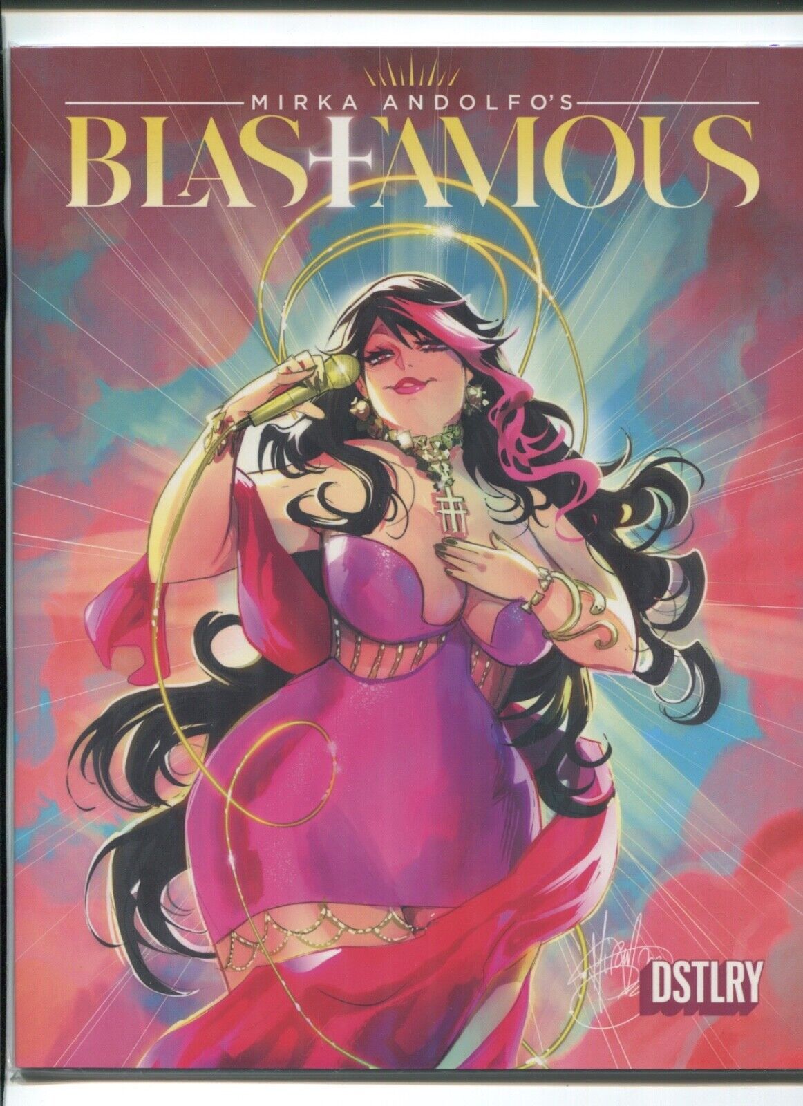 NEW DSTLRY Blasfamous #1 cover \