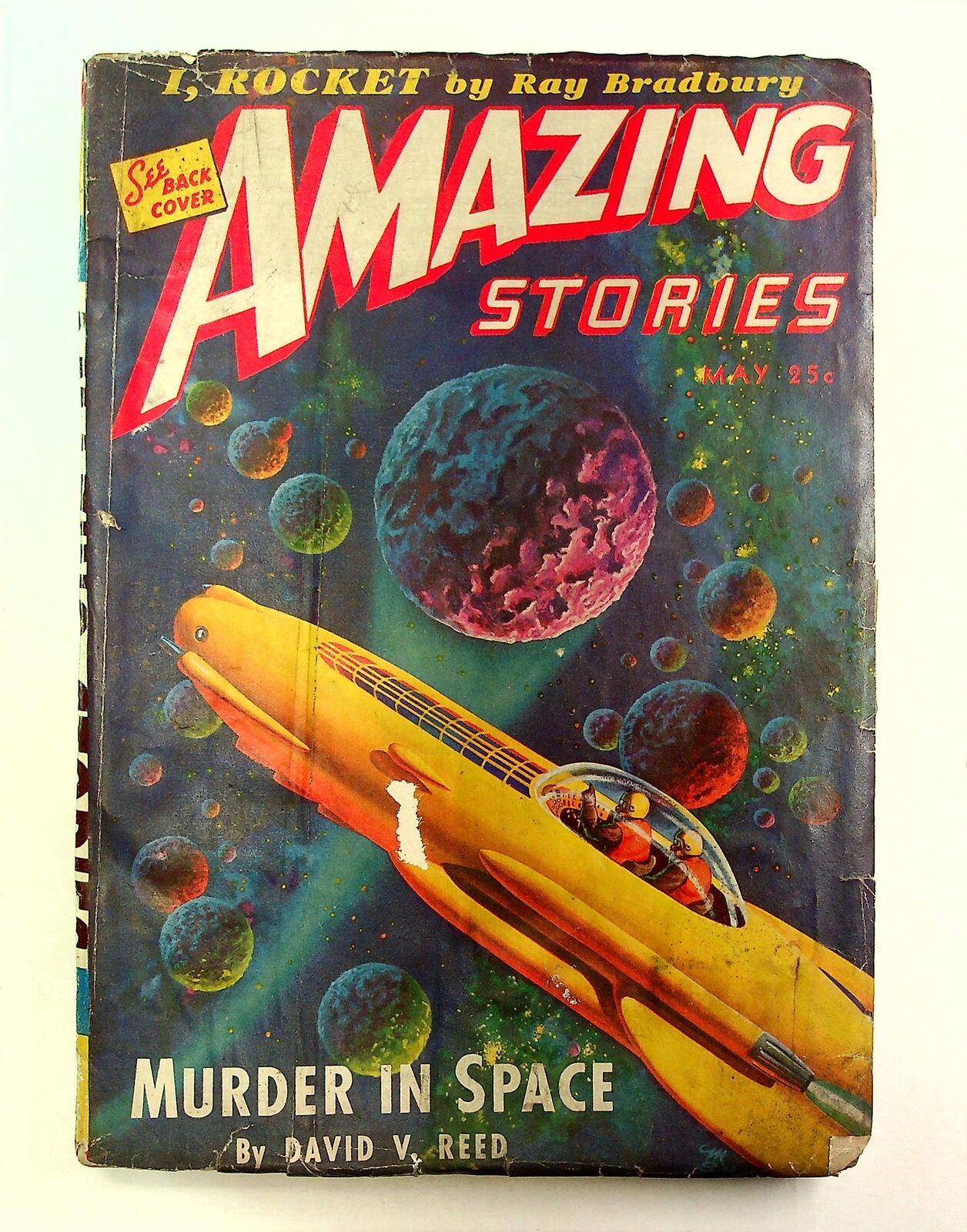 Amazing Stories Pulp May 1944 Vol. 18 #3 GD