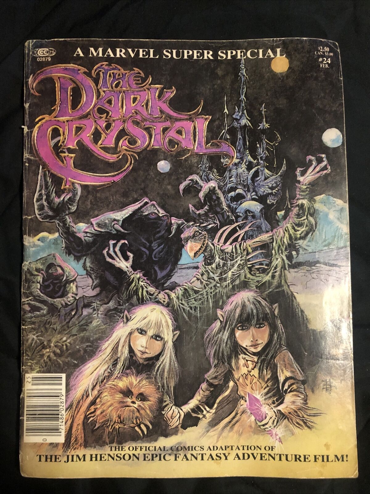 Marvel Comics Super Special #24 1982 The Dark Crystal Jim Henson Comic Adpt #821