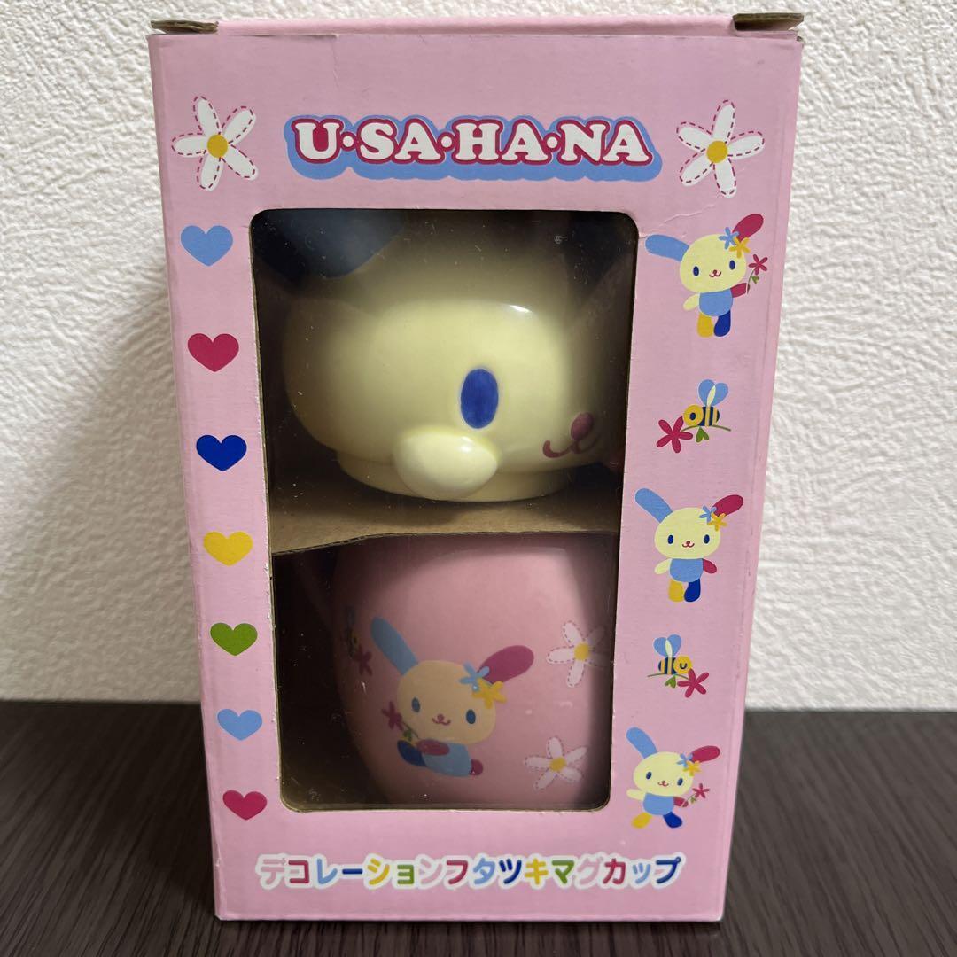 Usahana 2003 Decorated Lid Mug Ceramic Box