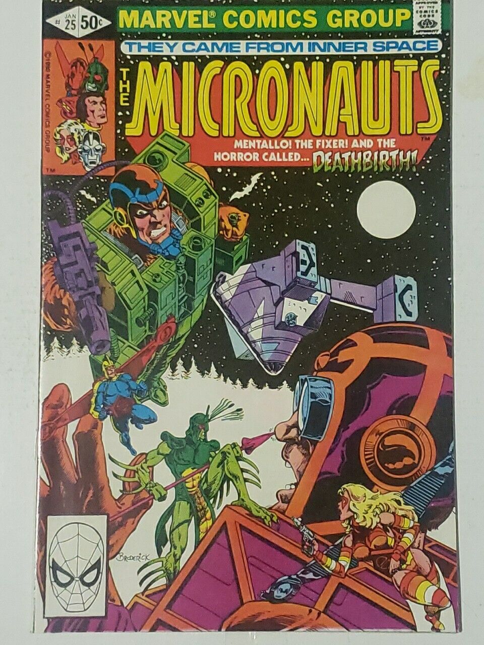 Micronauts #25 (1980) NM