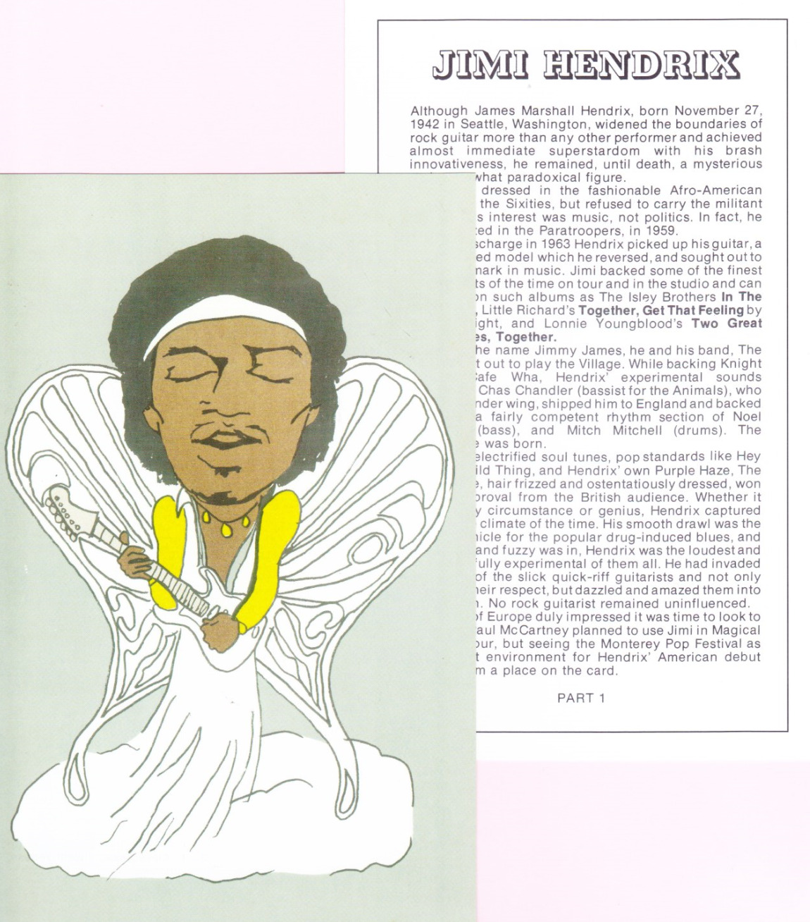 Jimi Hendrix - He was Bold as Love & Experienced