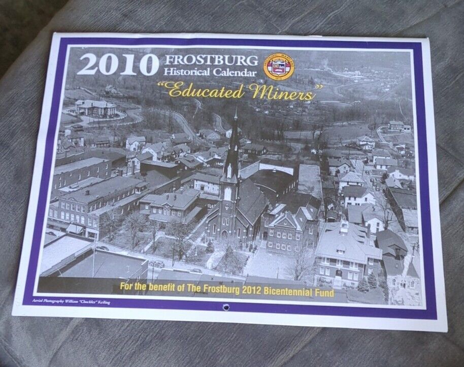 2010 Frostburg Maryland Calendar - Old Main - Frostburg State