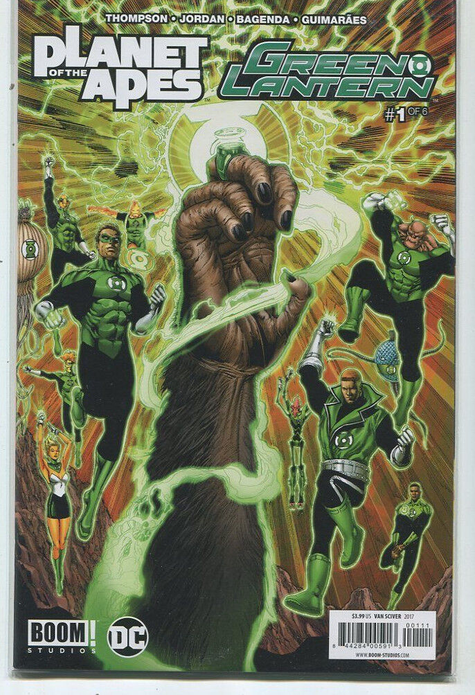 Planet Of The Apes-Green Lantern #1 of 6 NM Boom Studios/DC CBX12
