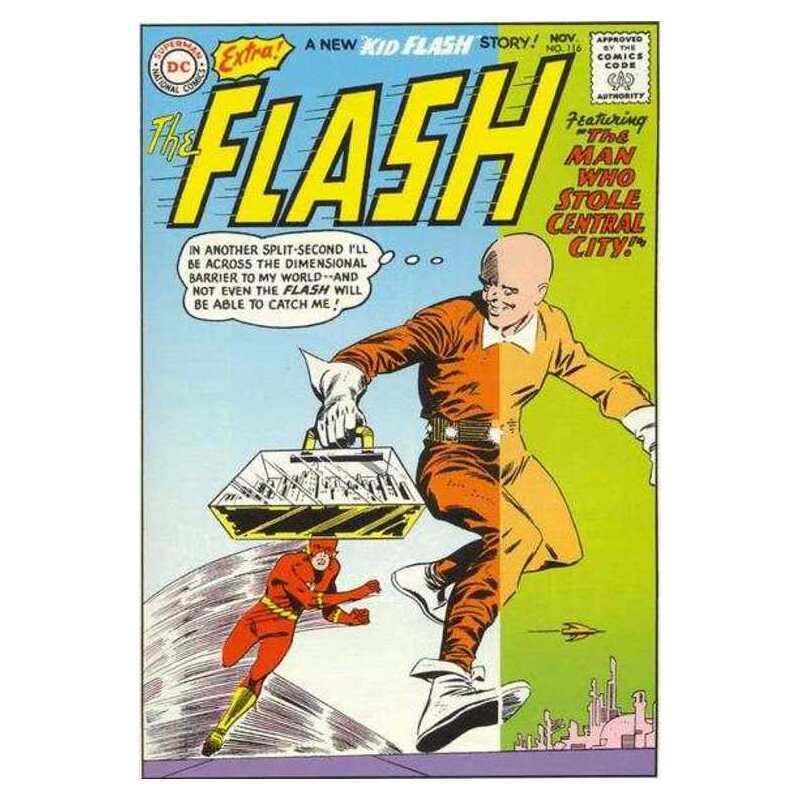 Flash #116  - 1959 series DC comics Fine / Free USA Shipping [k{