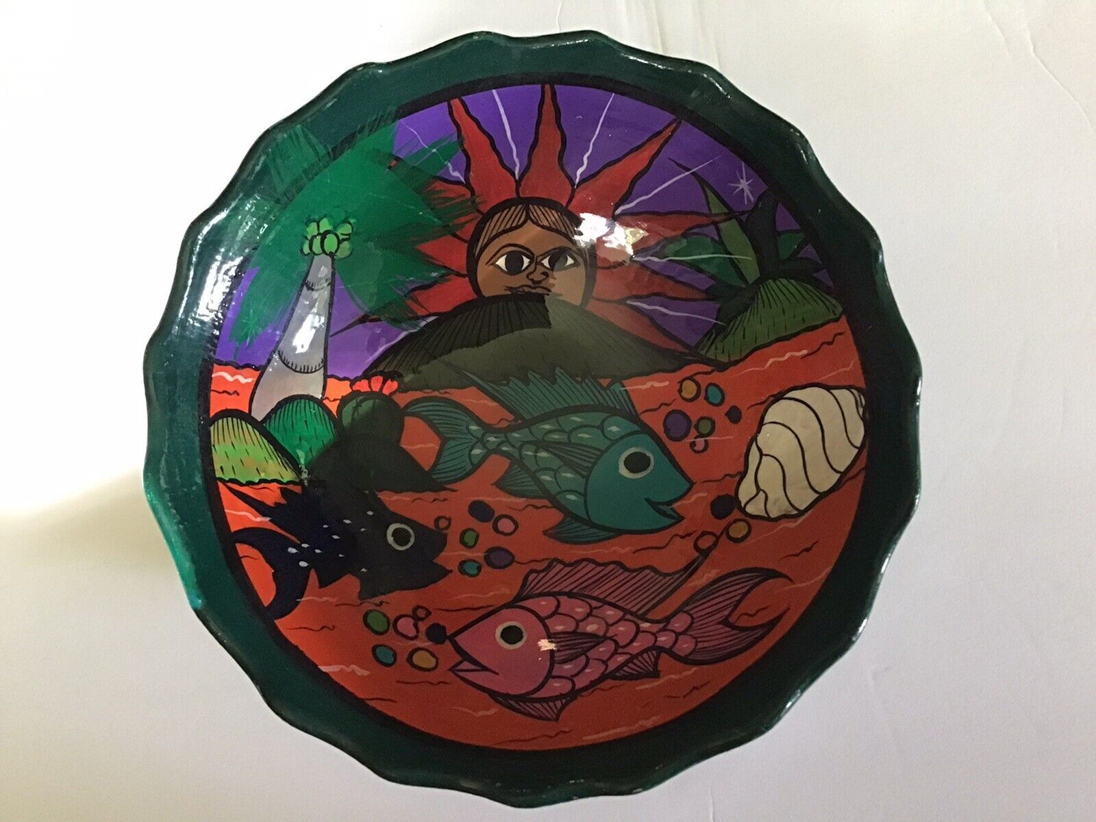 Ixtapa Mexican Folk Art - Jose Vargas - 6.5” Pottery Bowl