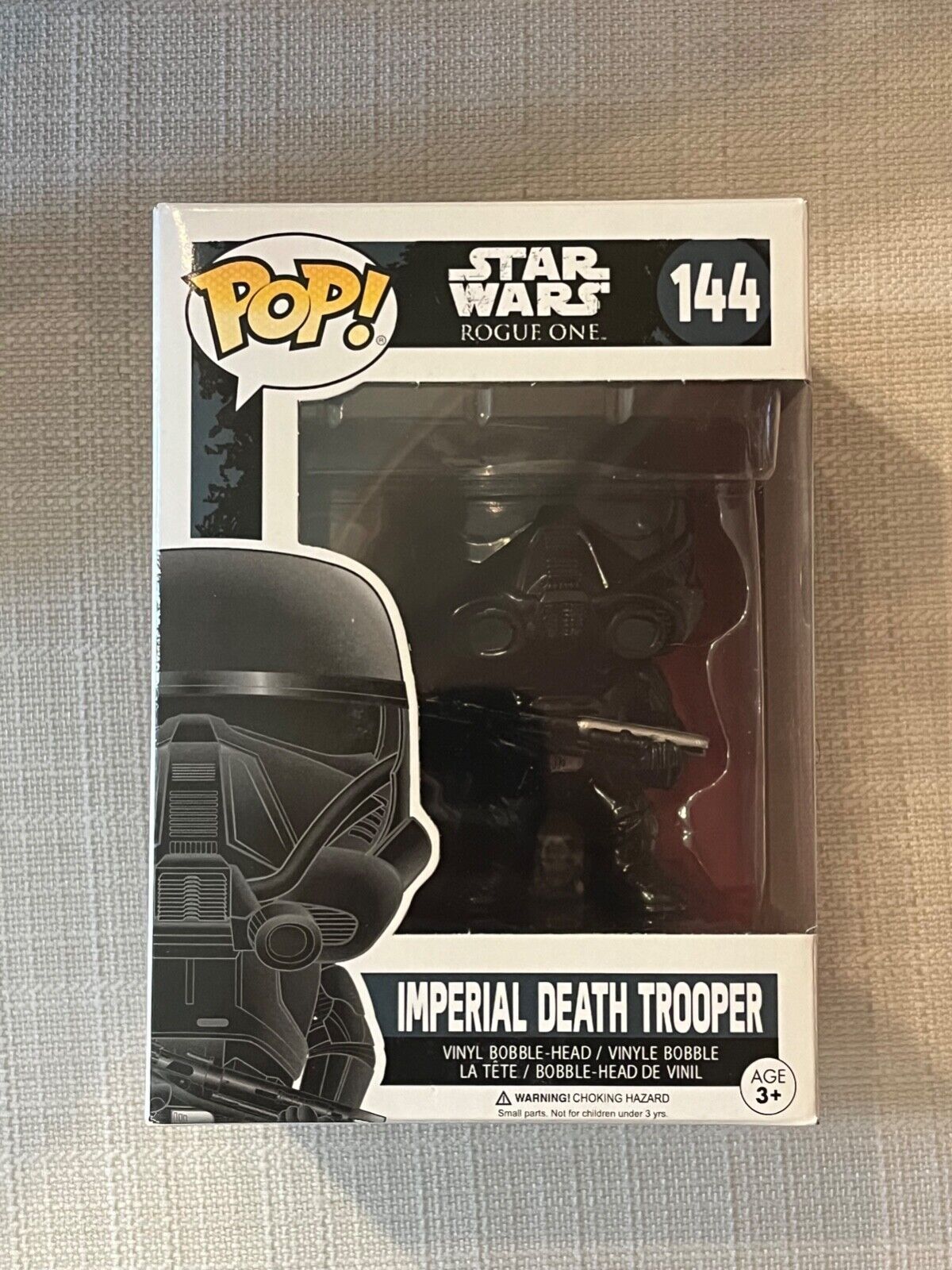 Funko Pop Vinyl Star Wars Rogue One Imperial Death Trooper #144 NIB Sealed