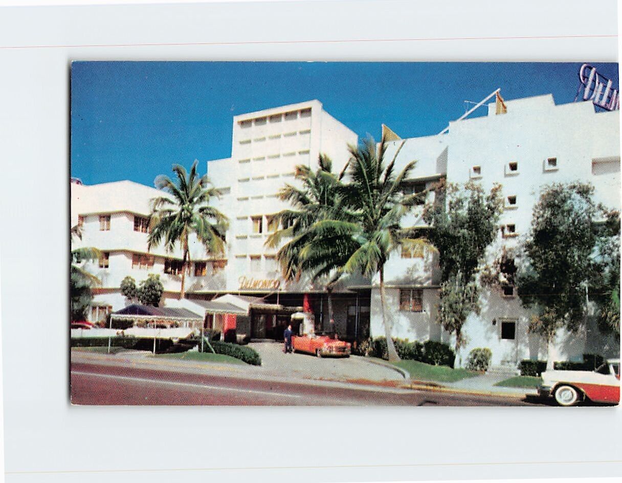 Postcard The Delmonico Hotel Miami Beach Florida USA