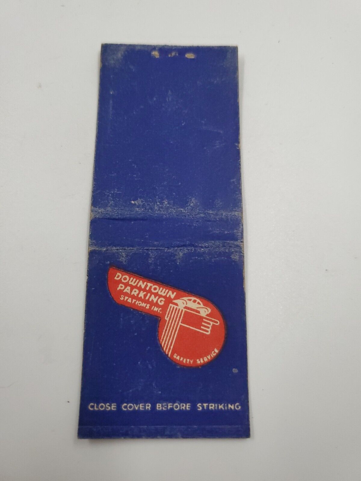 Downtown Parking Stations Chicago Illinois Locations Matchbook Cover