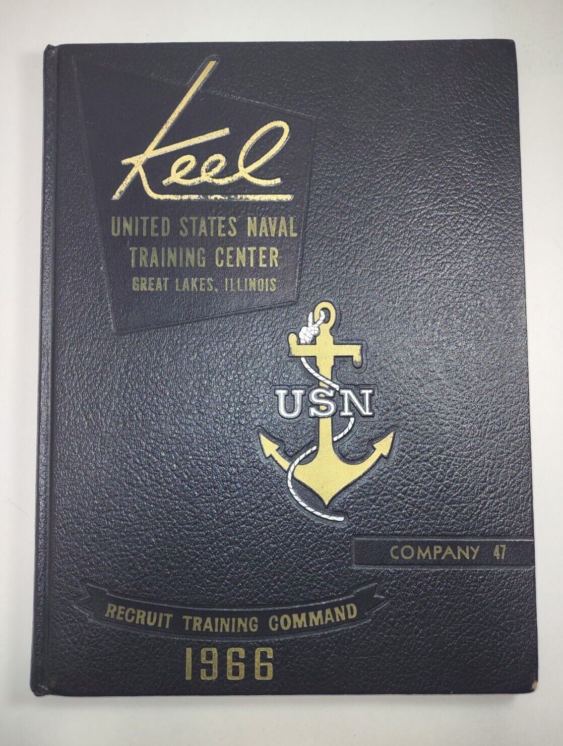 The Keel US Naval Academy Training Ctr Great Lakes IL Company 47 1966 Yearbook 
