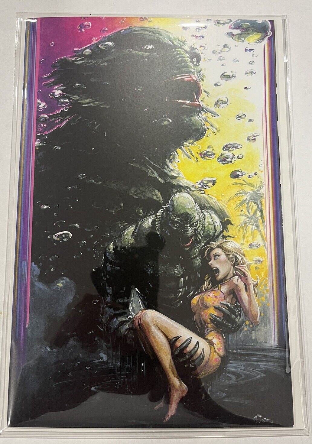 CREATURE FROM THE BLACK LAGOON LIVES #1 CLAYTON CRAIN VARIANT IN HAND NM++