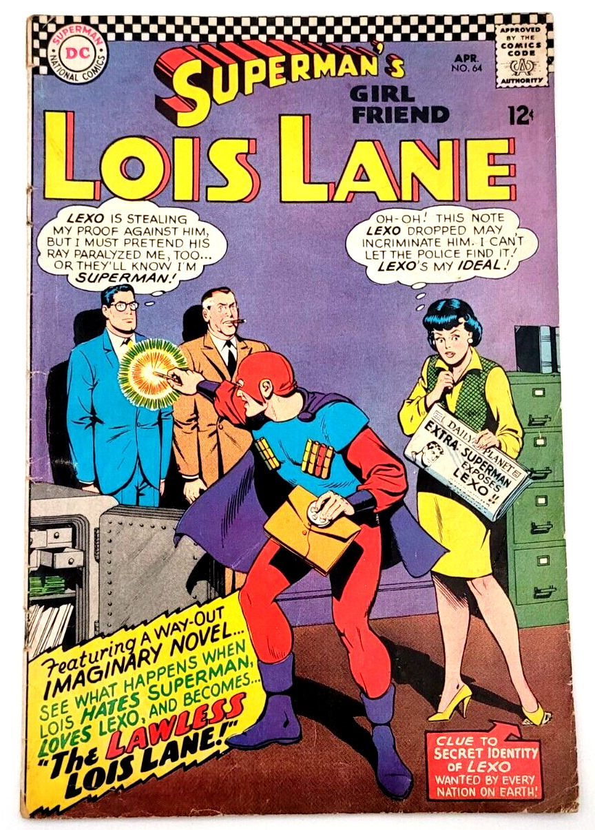 SUPERMAN\'S GIRL FRIEND LOIS LANE #64 (1966) /FN+/   SILVER AGE DC COMICS