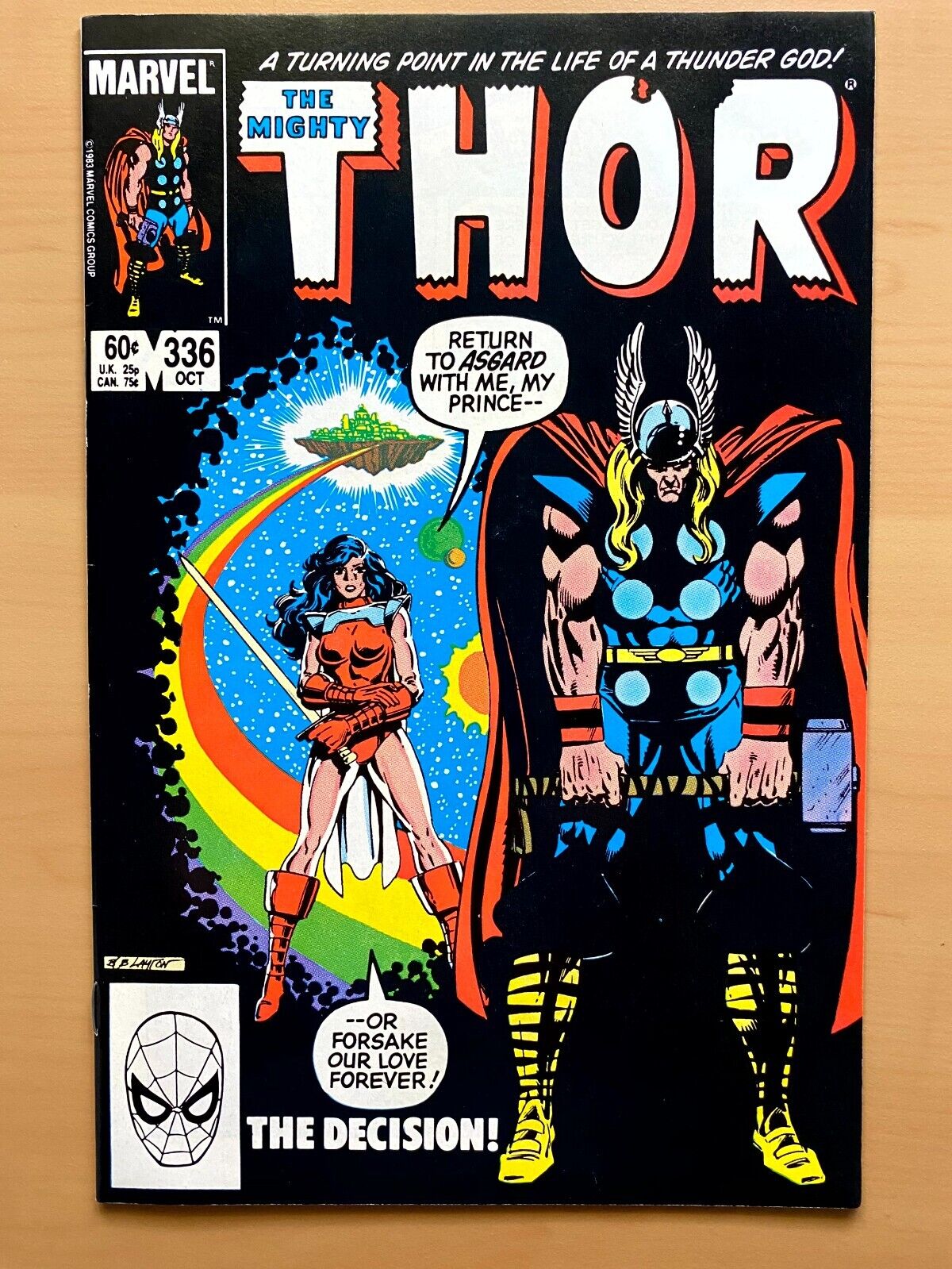 Thor #336 (NM-). Marvel Comics 1983.