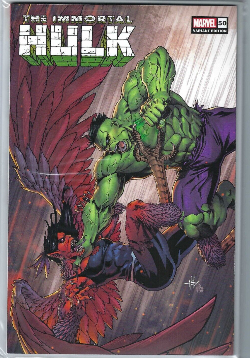 Immortal Hulk #50 Inhyuk Creees Cover 2021 Marvel Comics Final Issue