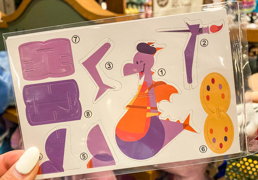 Figment Epcot 3D puzzle from Festival of the Arts World Showcase