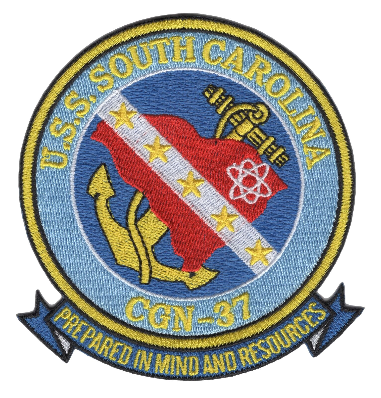 USS South Carolina CGN-37 Patch