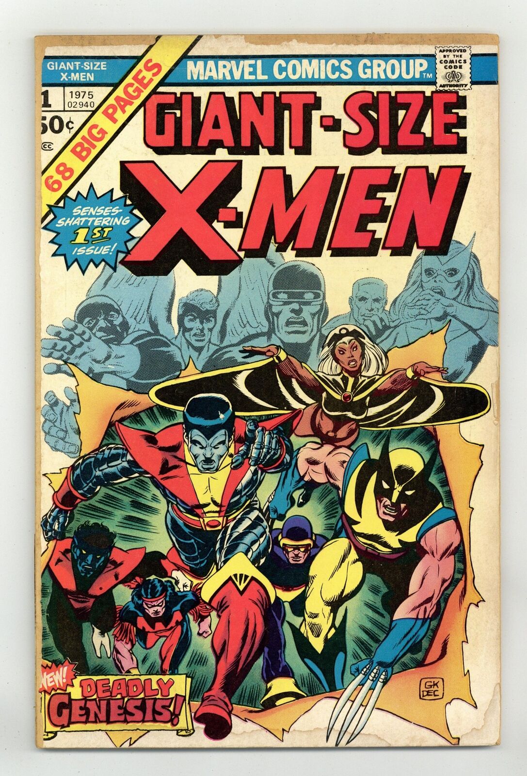 Giant Size X-Men #1 PR 0.5 1975 1st app. Nightcrawler