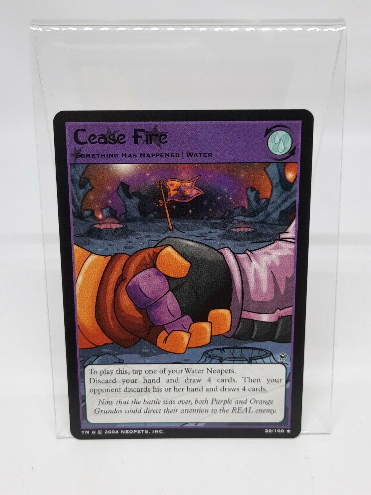 Cease Fire 26/100 Return Of Dr. Sloth Neopets Rare 2004