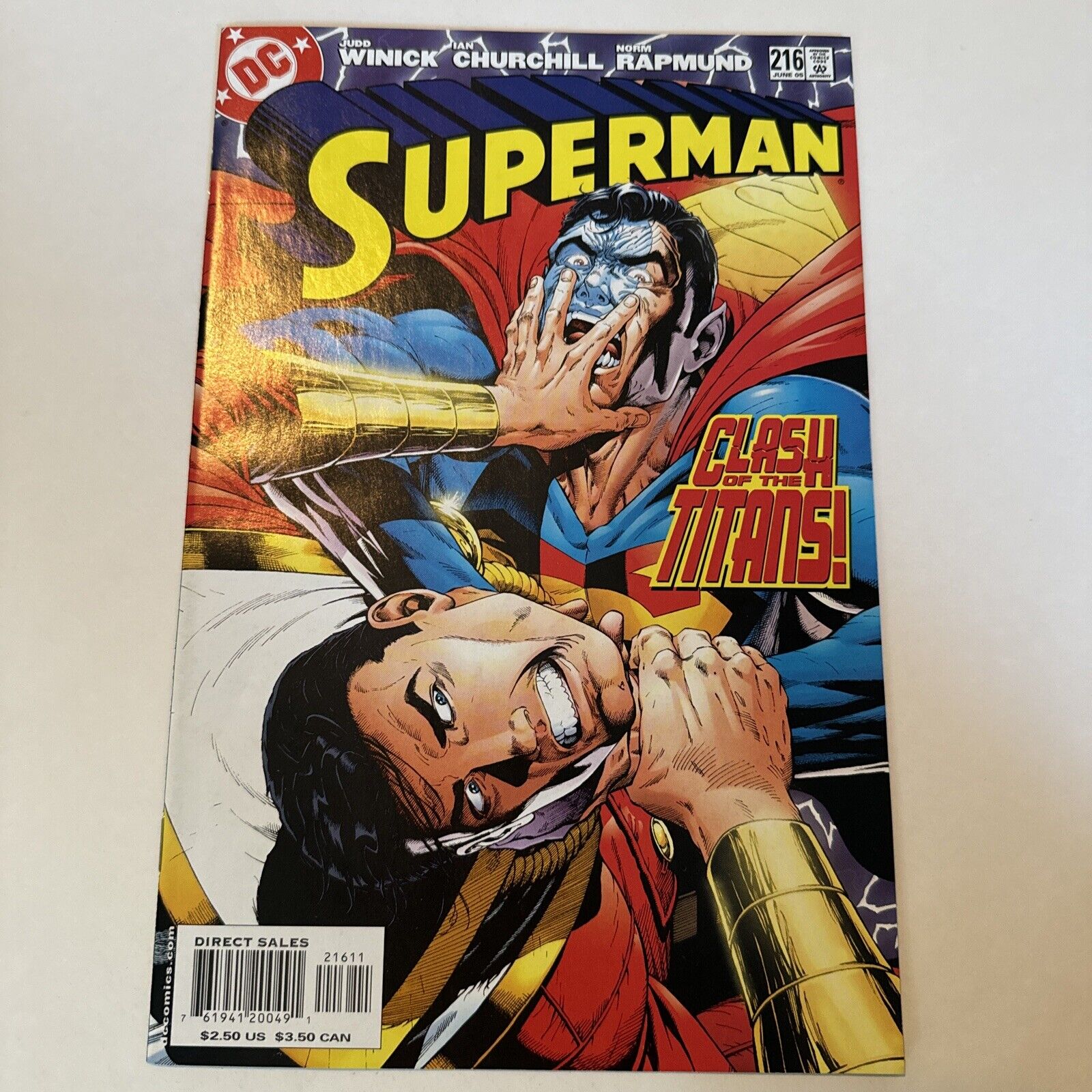 Superman #216 | SHAZAM  ECLIPSO  SPECTRE  DC Comics 2005  Combine Shipping 
