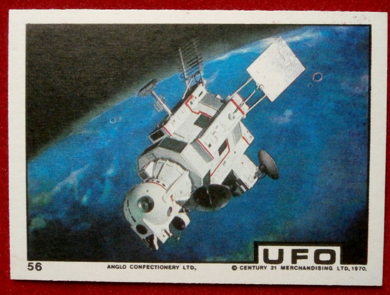 UFO - Card #56 - SID (Space Intruder Detector) - Mint Condition - Anglo 1970