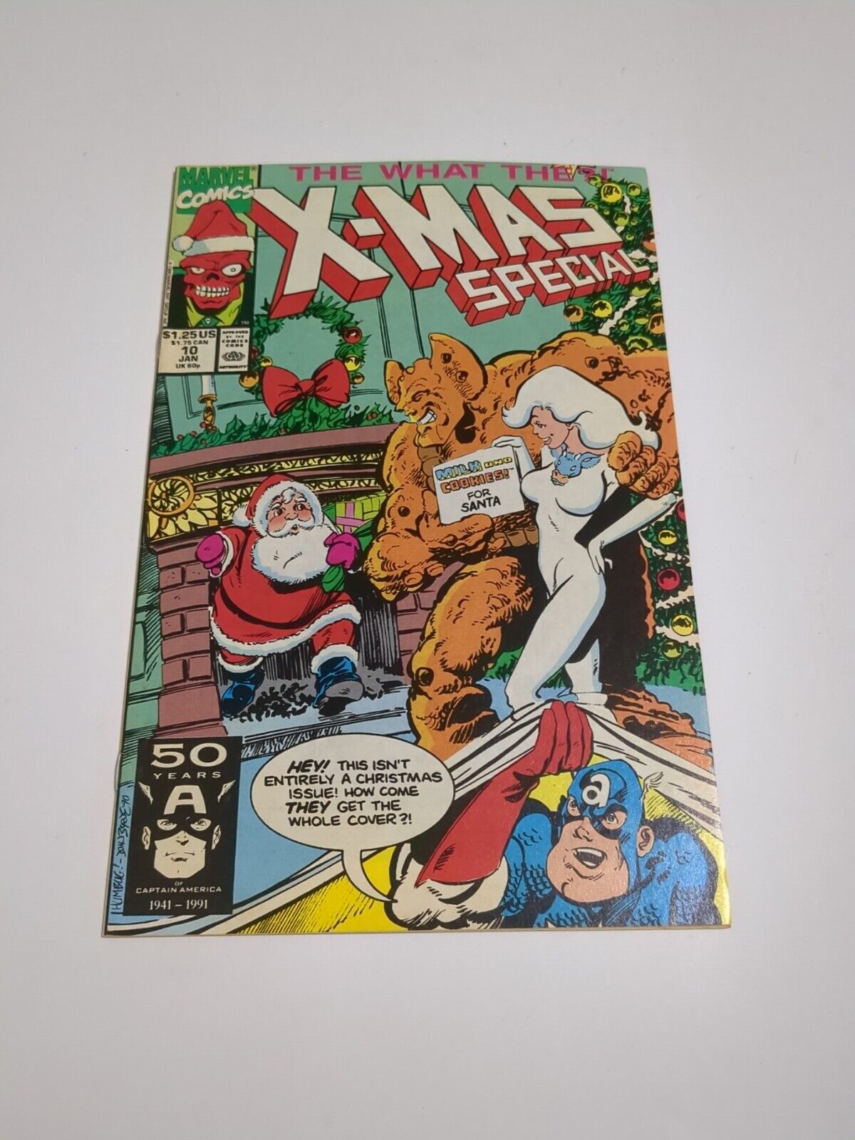 WHAT THE - -? #10 (X-MAS SPECIAL) MARVEL COMIC BOOK 