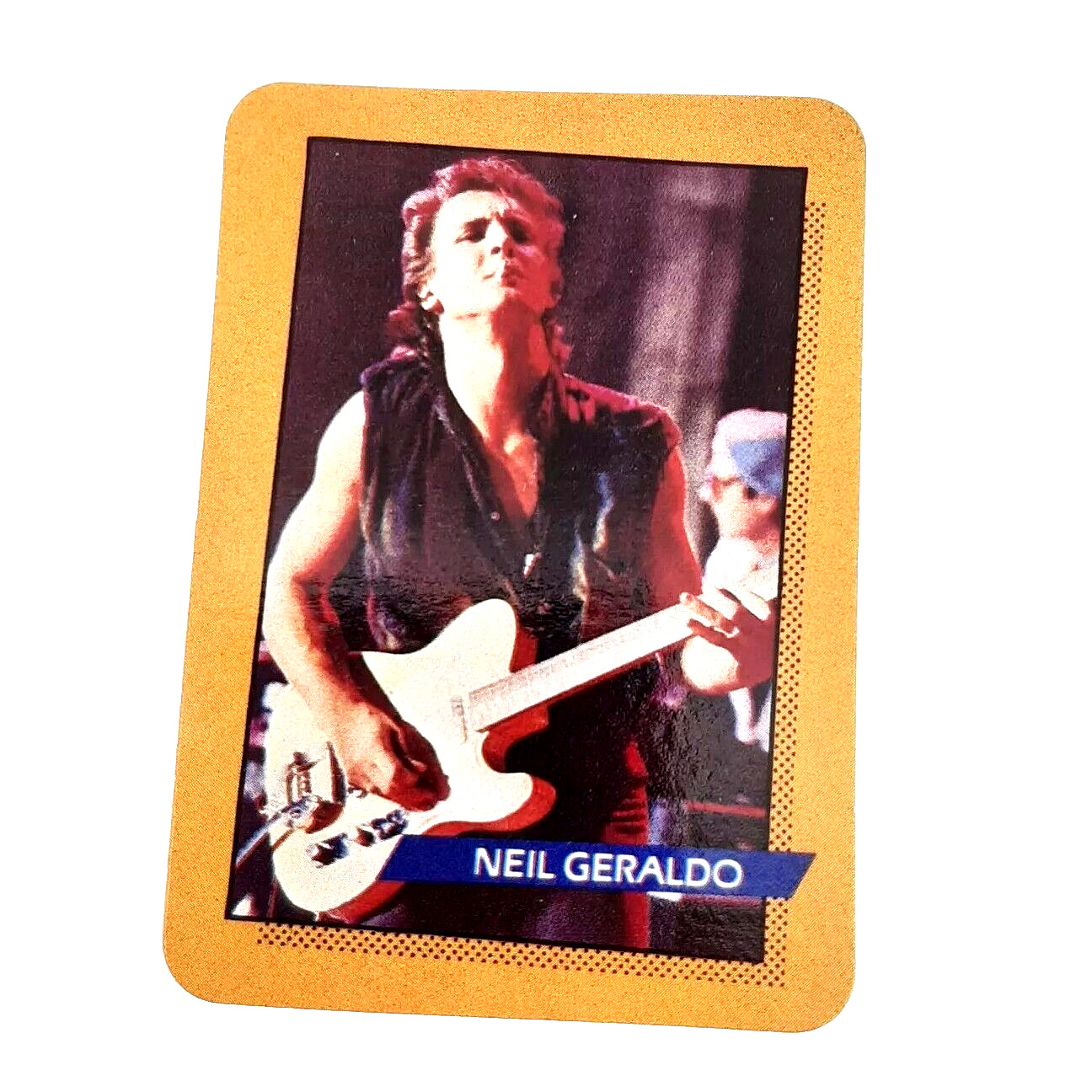AGI Rock Star Concert Cards NEIL GERALDO 1985 Series 1 #43 RC VTG