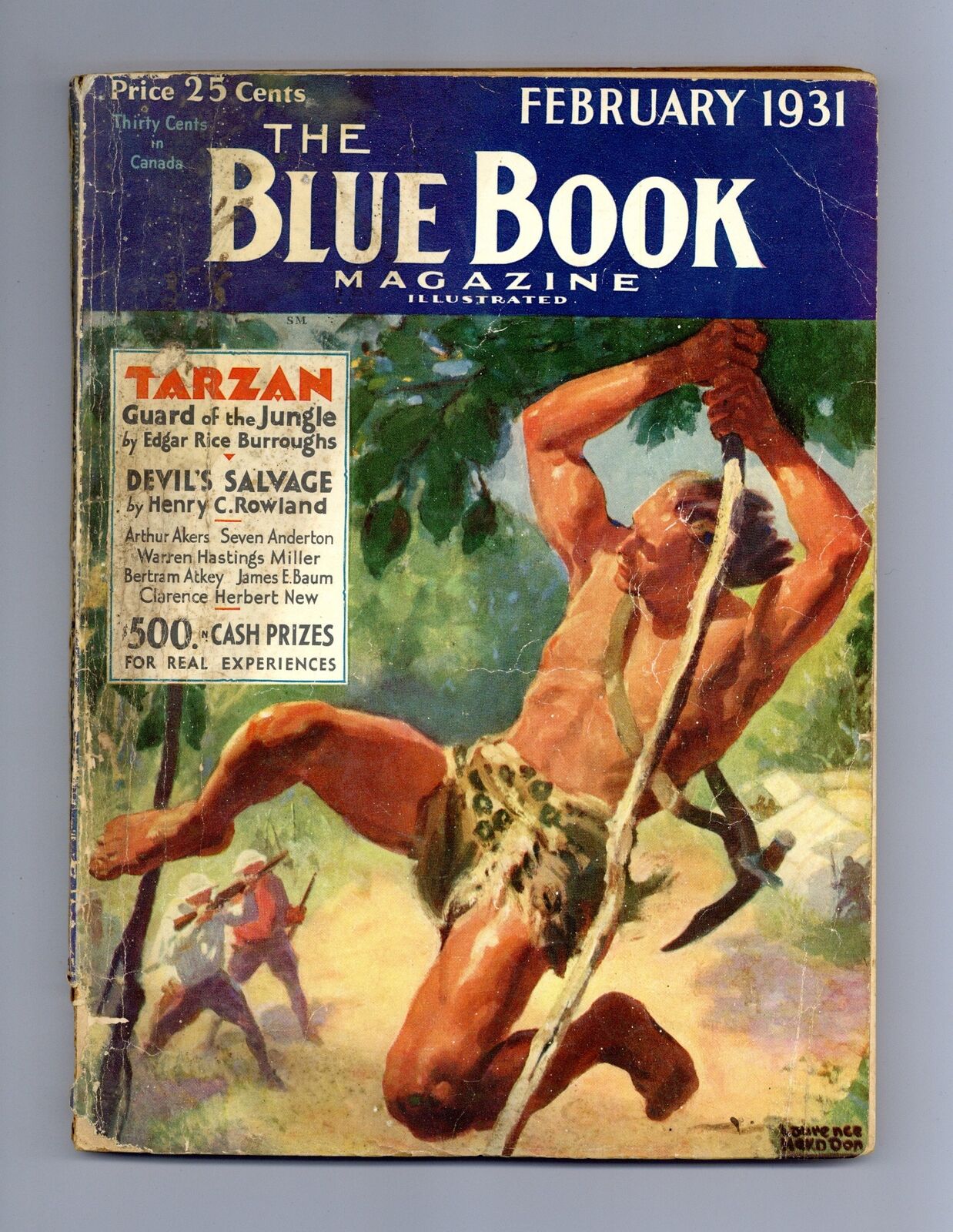 Blue Book Pulp / Magazine Feb 1931 Vol. 52 #4 GD