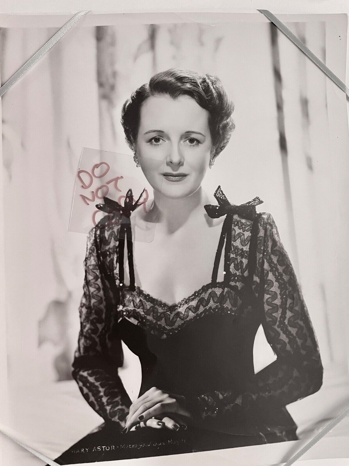 Actress Mary Astor in 50's Vintage  Original Press Photo